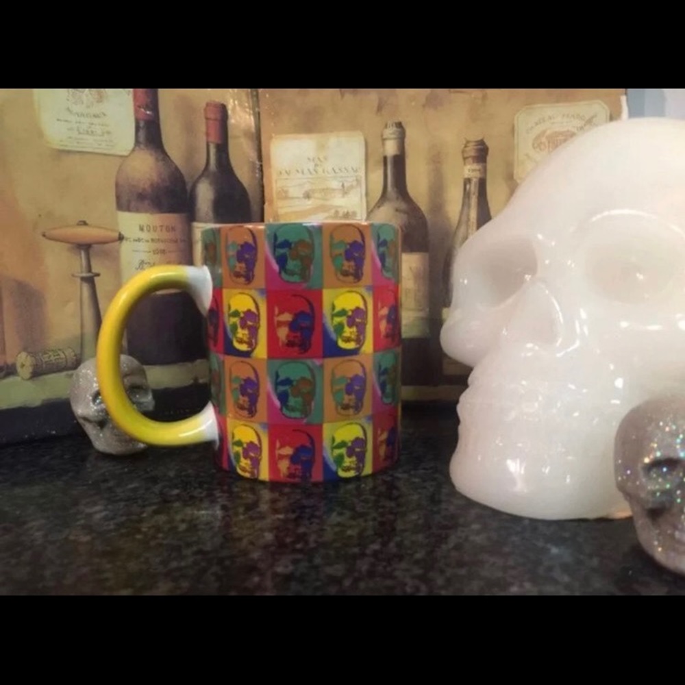 Colorful Skull Coffee Mug